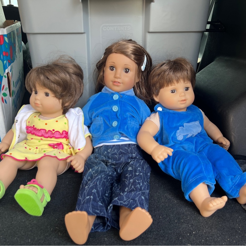 American Girl Doll and Bitty Baby Twins